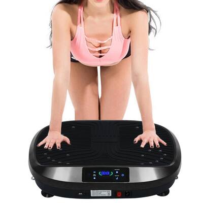 Vibration Plate Exercise Machine Lymphatic Drainage Machine Fitness Improves Circulation Strength Whole Body Training