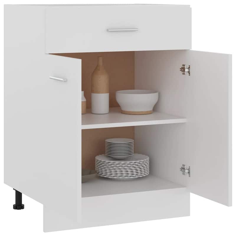 vidaXL Kitchen Cabinet Storage Cupboard Under Sink Organizer Engineered Wood