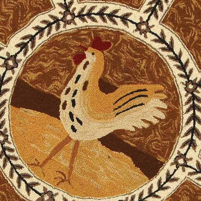 SAFAVIEH Handmade Chelsea Shawnee French Country Wool Rug