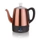 preview thumbnail 3 of 12, Euro Cuisine Electric Percolator