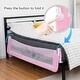 preview thumbnail 6 of 8, Gymax 69'' Breathable Baby Children Toddlers Bed Rail Guard Safety
