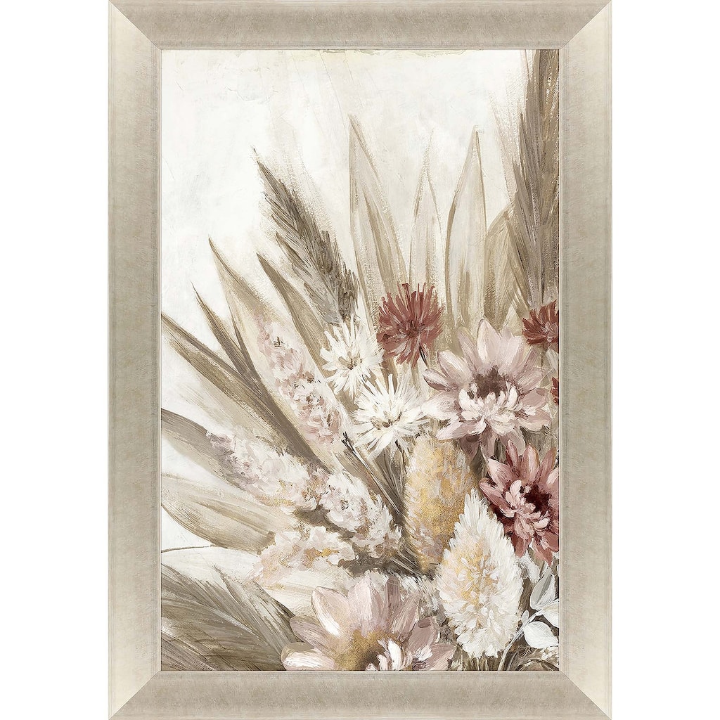 Send All Your Love I Framed Art Giclee Under Glass - Brown