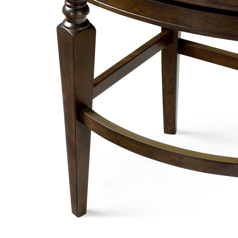 Maven Lane 31" Highland Swivel Bar Height Kitchen Stool