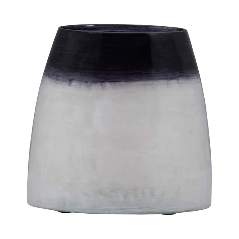 Sagebrook Home Glass Ombre Vase, Blue, Novelty,