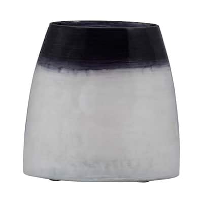 Sagebrook Home Glass Ombre Vase, Blue, Novelty,
