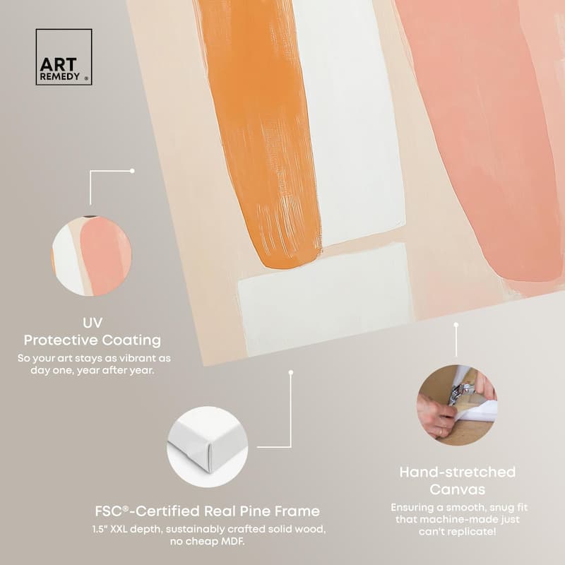 Tones of Restfulness I Canvas by Art Remedy, Gallery Wrapped