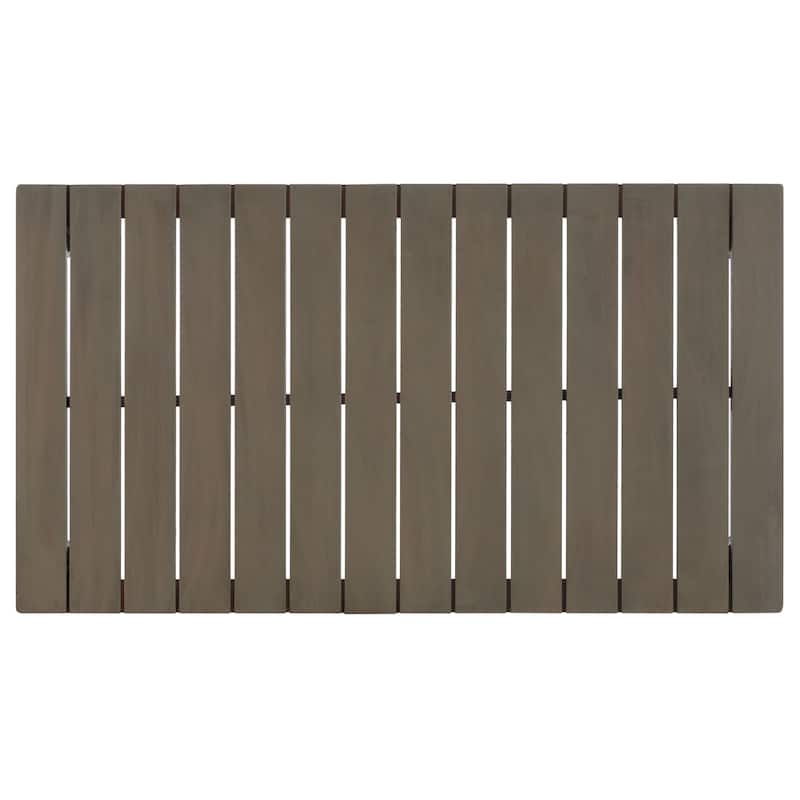 SAFAVIEH Couture Kathern Wood Patio Coffee Table. - 47.4" x 26.4" x 18.5" - 47"W x 26"D x 19"H