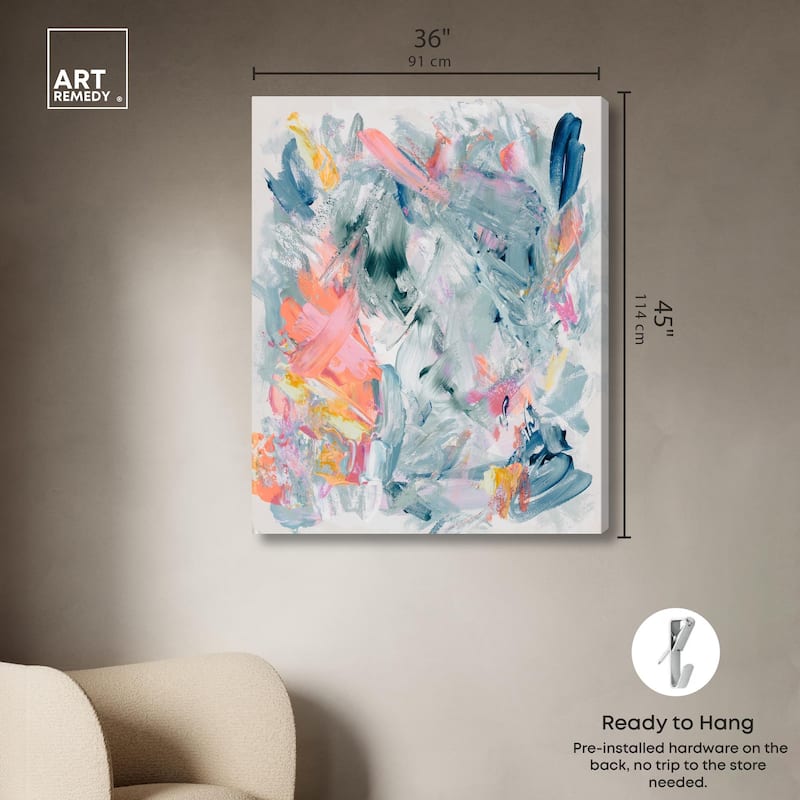 Mark of Creation II Canvas by Art Remedy, Gallery Wrapped
