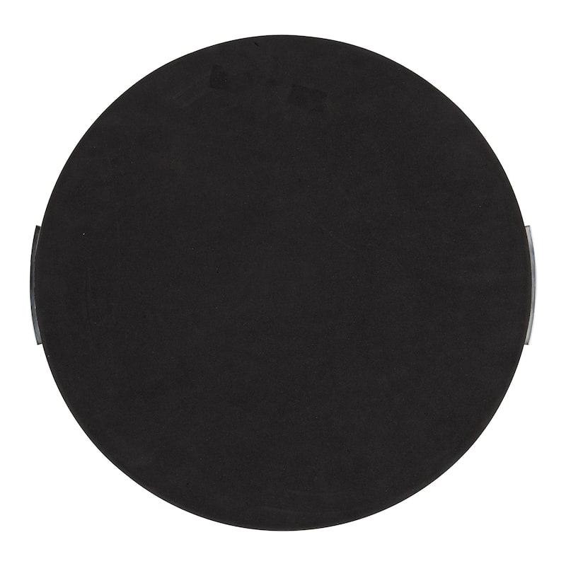 Kate and Laurel Samana Round Metal Tray
