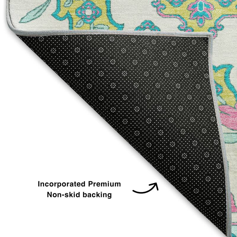 Premium Washable Super Soft Classic Traditional Mayfield Rug