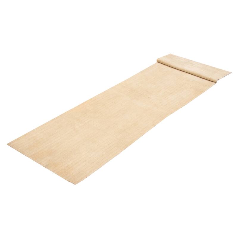 ECARPETGALLERY Hand-knotted Opulence Cream Wool Rug - 2'10 x 14'6