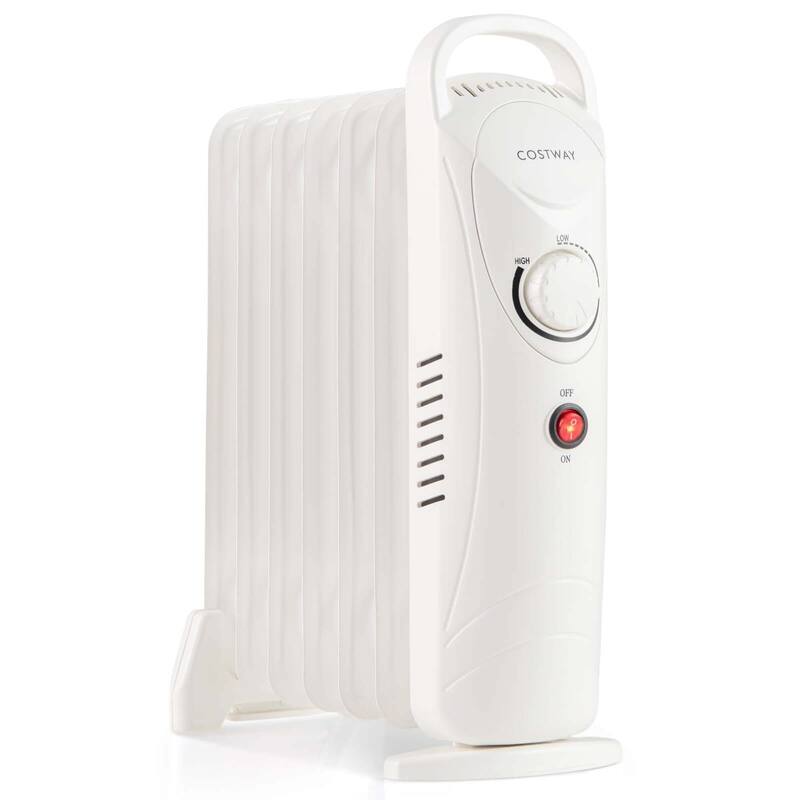Costway 700W Portable Oil Heater with Adjustable Thermostat & 120 - See Details