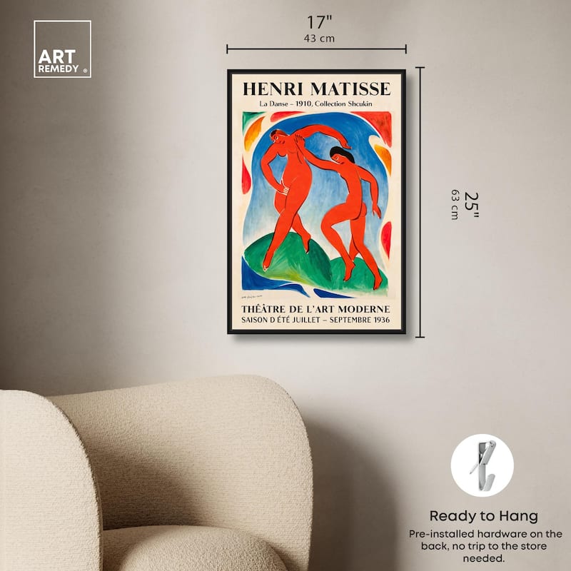 Dance by Henri Matisse Canvas by Art Remedy