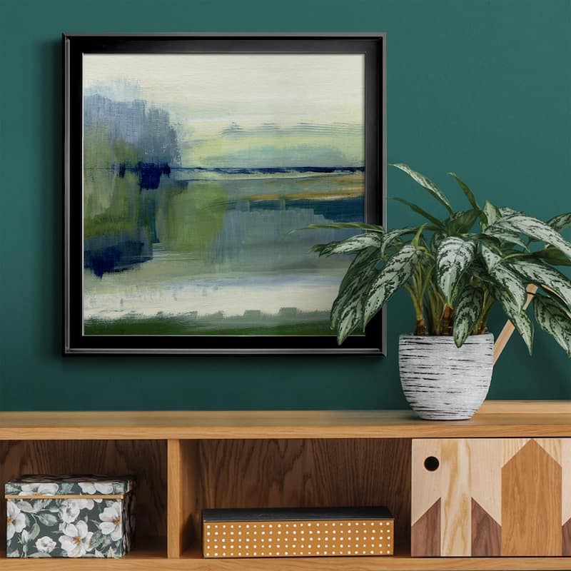Glistening Meadow Detail I-Premium Framed Canvas - Ready to Hang