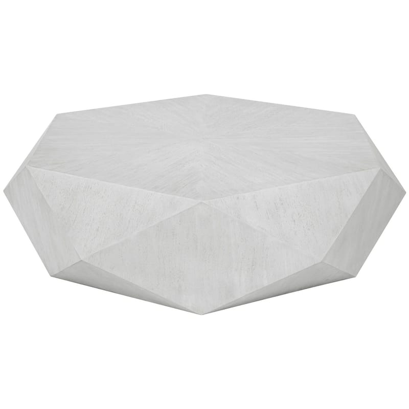 Uttermost Volker Coffee Table - Fresh White Ceruse