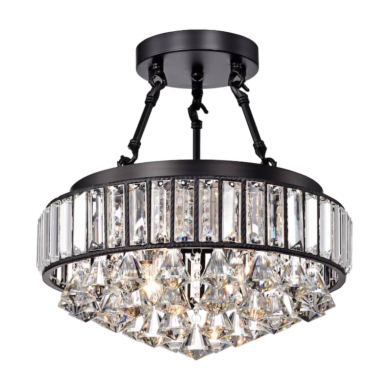 Aresi 4-Light Semi-Flush Mount
