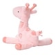 preview thumbnail 4 of 4, Lambs & Ivy Snuggle Jungle Pink Giraffe Plush Stuffed Animal Toy - Snuggles