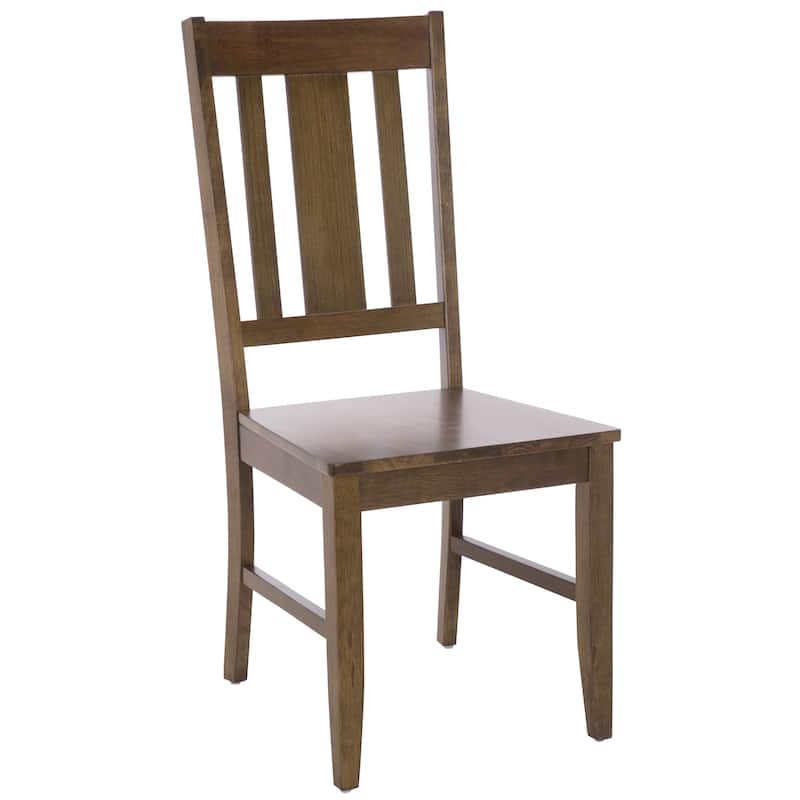 SAFAVIEH Home Roswitha Slat Back Side Chair - 18"W x 22"D x 39"H