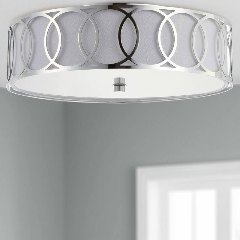 Elizabeth Metal LED Flush Mount, by JONATHAN Y
