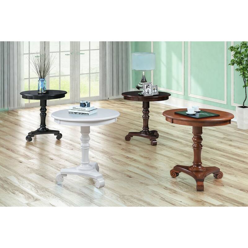 End Table Accent Table Living Room Side Table Home Decor Solid Wood Table - 25.5
