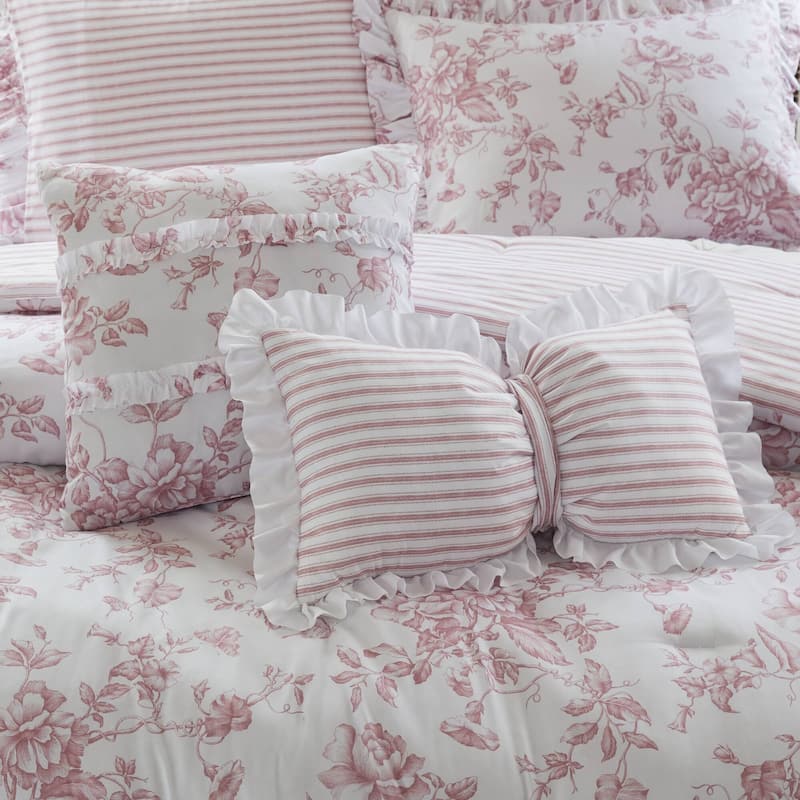 Madison Park Essentials Adele Comforter Set with Decorative Pillows