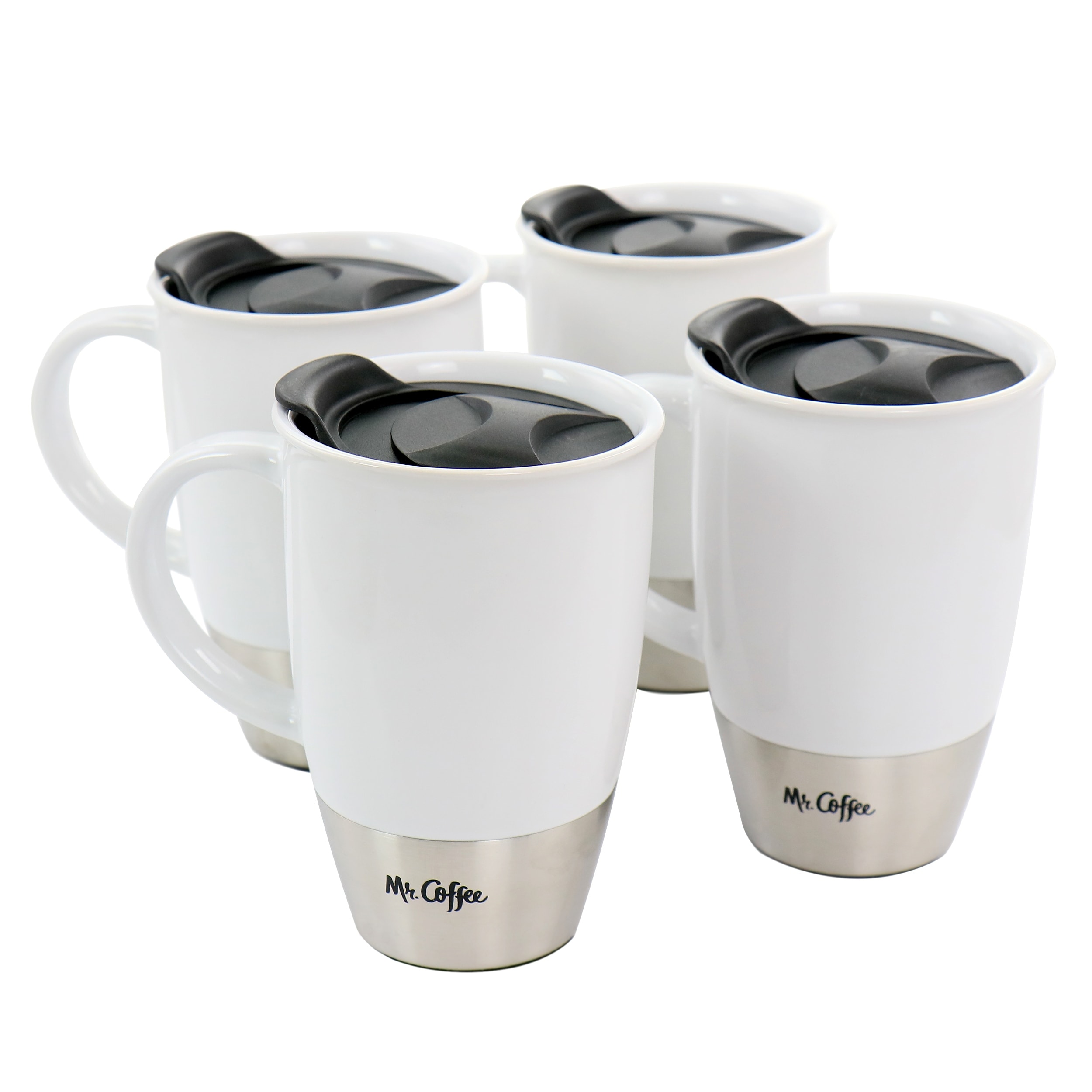 Mr. Coffee Coupleton 4 Piece Travel Mug Set - Medium - Bed Bath & Beyond -  33646540