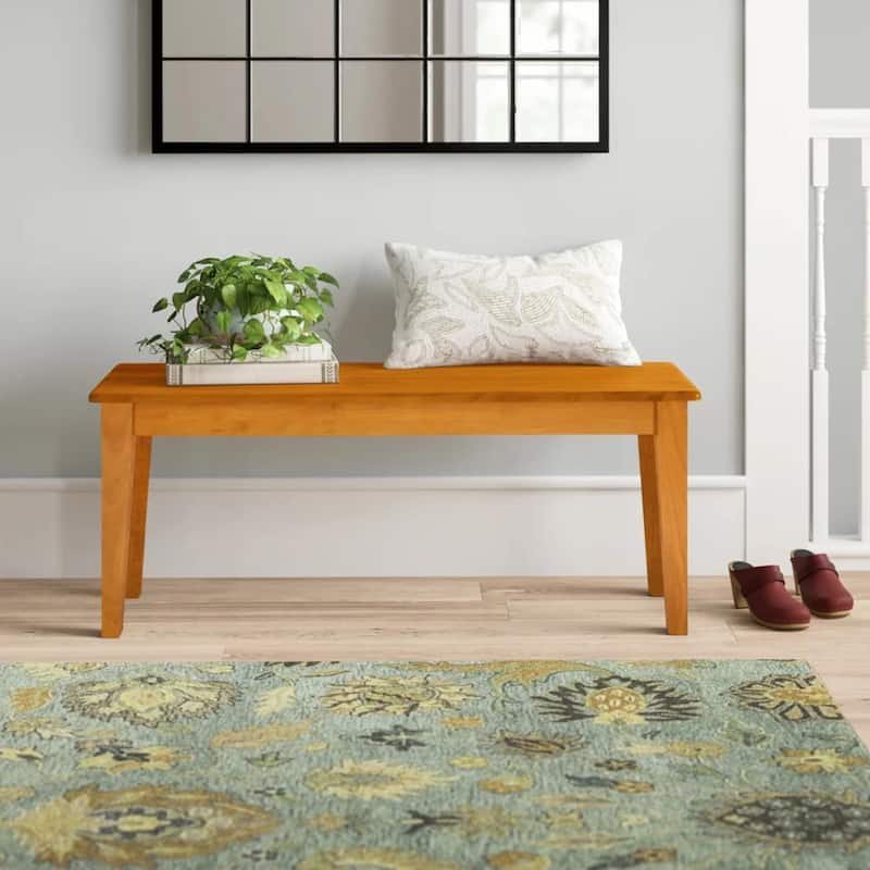 Shaker Style Solid Wood Dining Bench