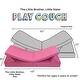 preview thumbnail 7 of 10, Imaginarium Little Brother, Little Sister Kids and Toddler Small Play Couch