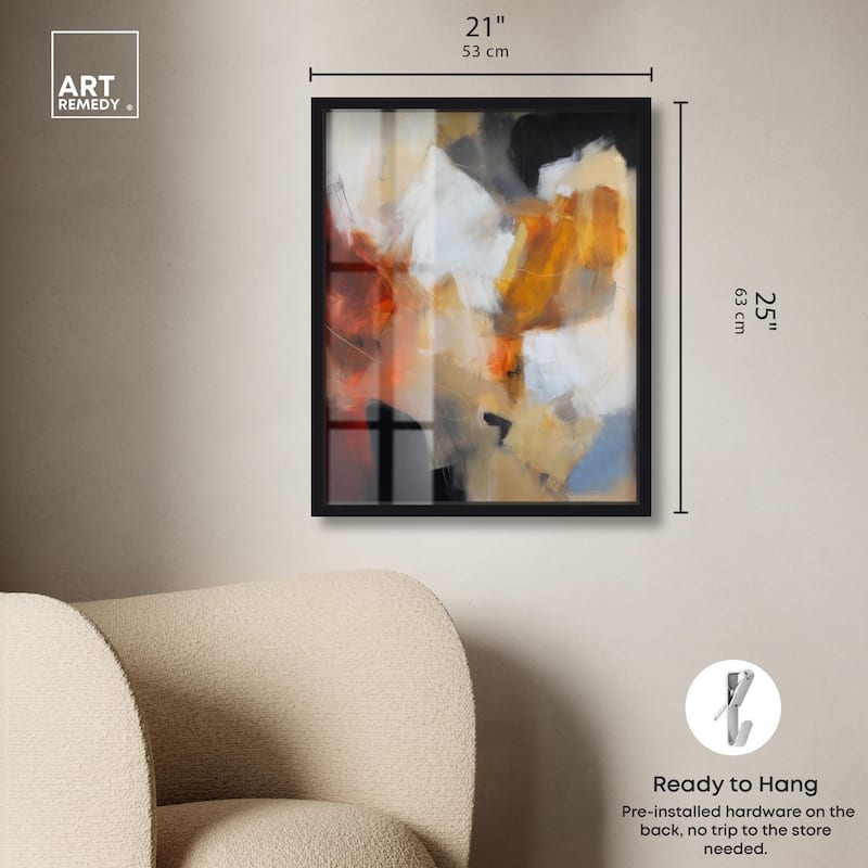 Earth and Fire I Shadowbox by Art Remedy
