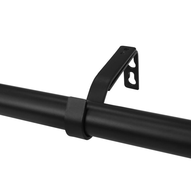 Lumi 1 in. Single Curtain Rod Bracket (4-Pack)