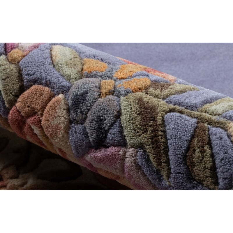 Momeni Harmony Hand Tufted Wool Traditional Floral Area Rug