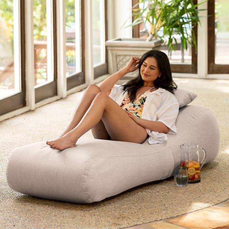 Jaxx Arlo Outdoor Bean Bag Lounge with Pillow