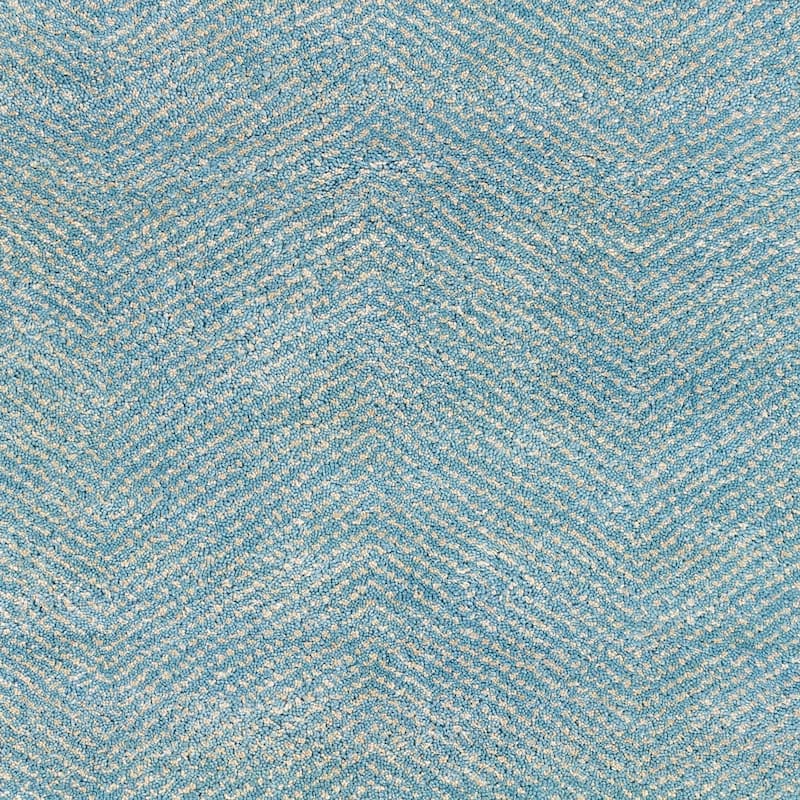 Fazeley Hand Knotted Wool Blend Casual Area Rug