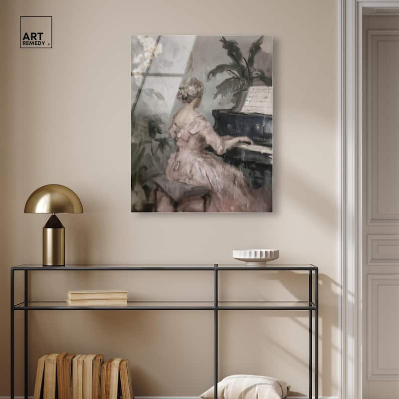 Soft Music Acrylic by Art Remedy, Ready to Hang