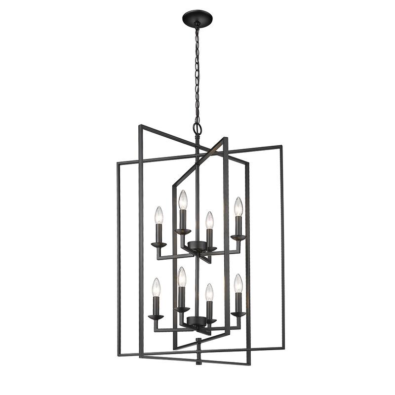 Millennium Lighting Nellis 8 Light Pendant Fixture in Multiple Finishes