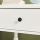 preview thumbnail 12 of 20, Walker Edison Easy Assembly Solid Wood 1-Drawer Nightstand