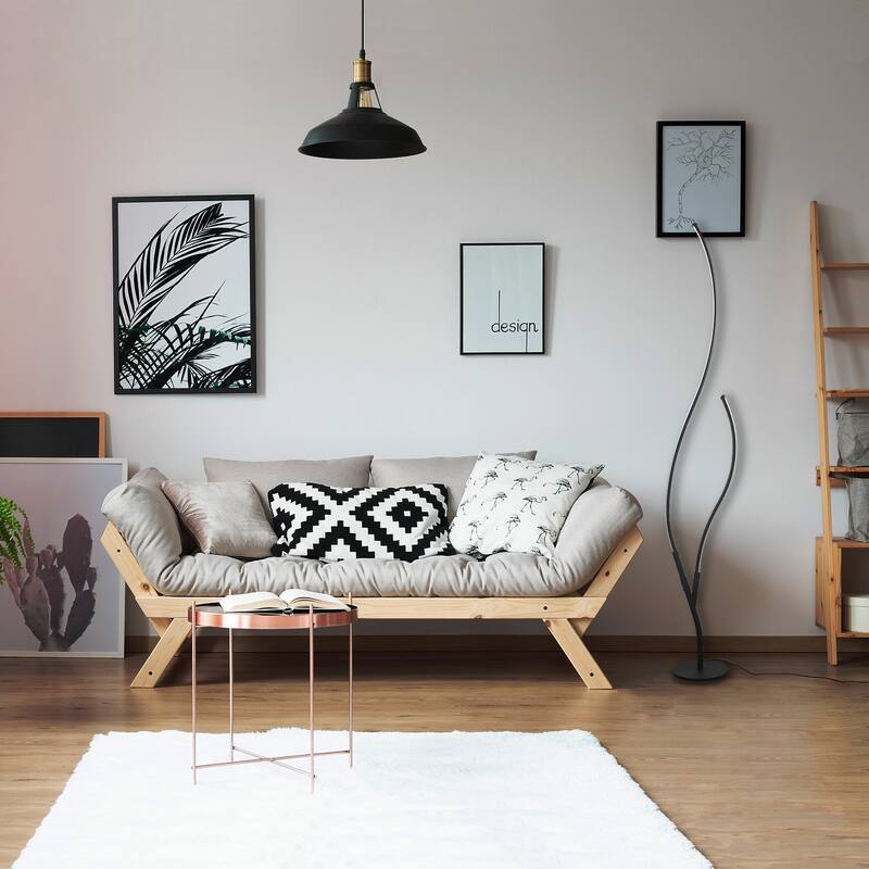LED RGB Ripple Floor Lamp - 56x12in