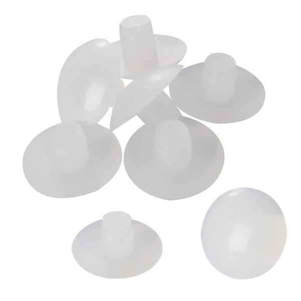 Shop 8pcs 6mm White Stem Bumpers Glide Patio Outdoor Furniture