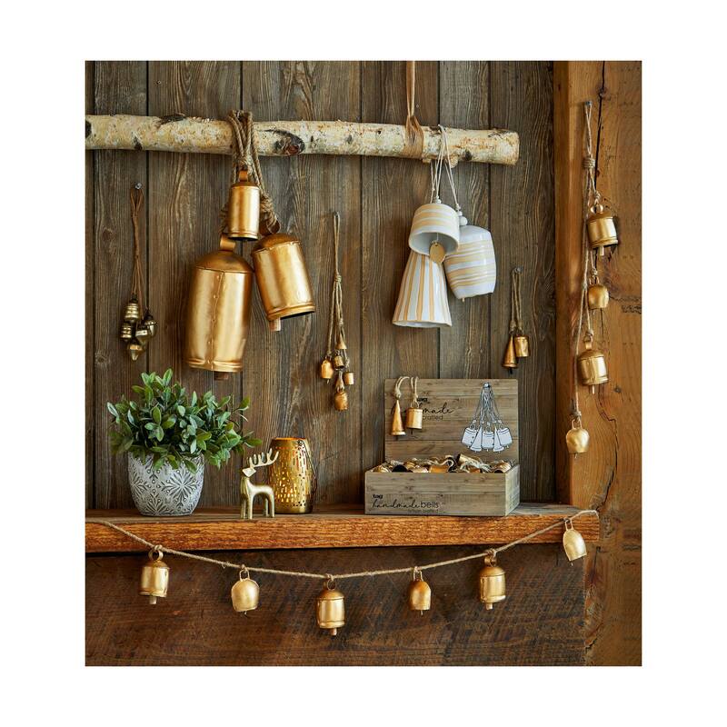 Antique Hanging Bells Set of 3