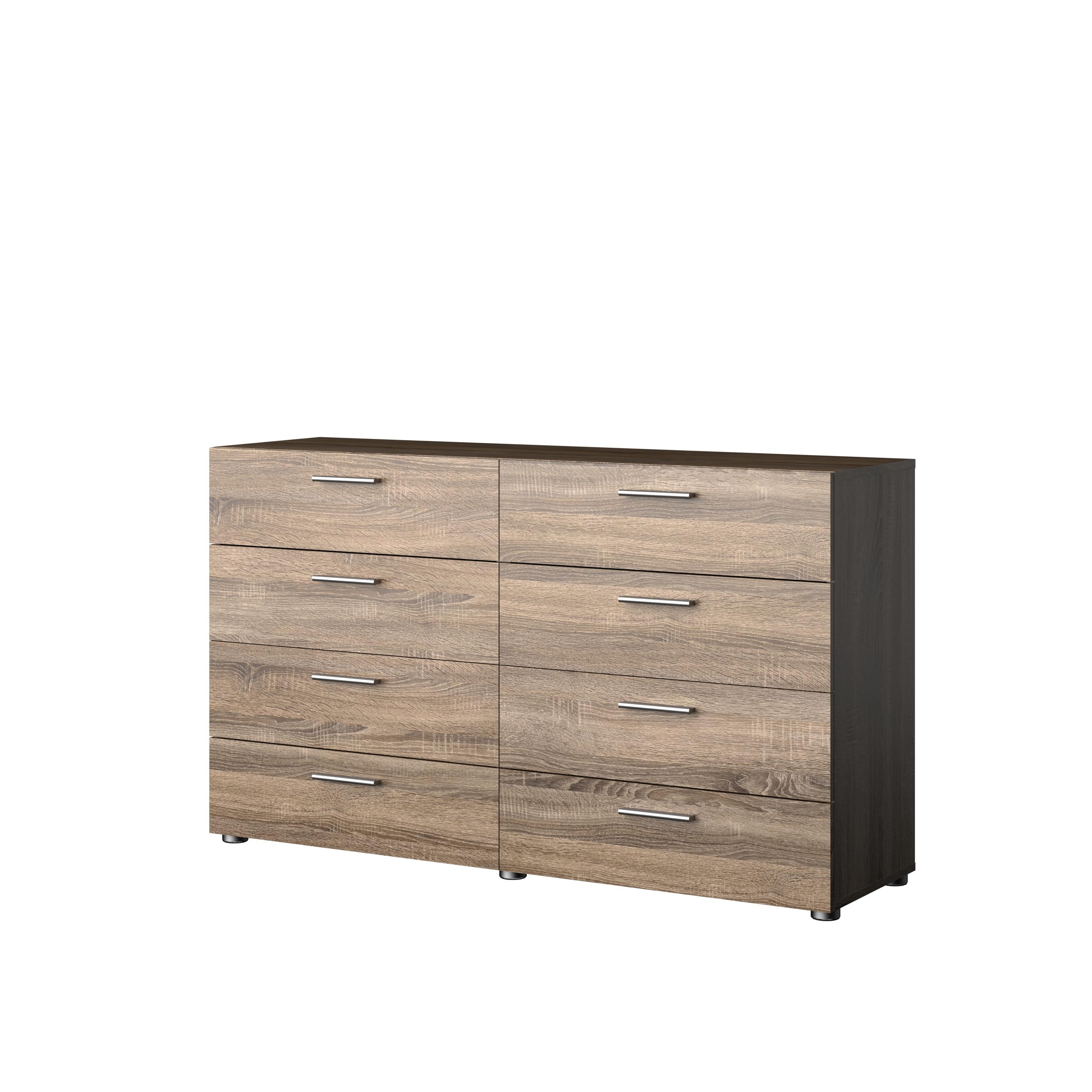 Porch Den Angus Space saving 8 Drawer Double Dresser On Sale