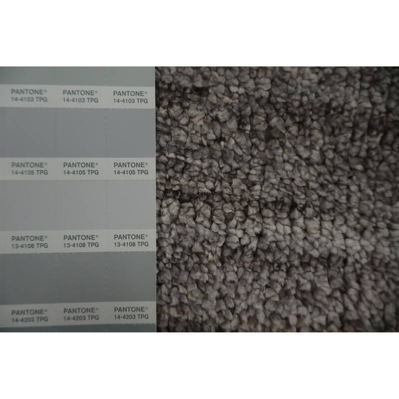 Hand Knotted Oriental 100% Wool Carpet Tribal Contemporary Greys & Charcoal Gabbeh Area Rug - 11' 3'' X 8' 5''