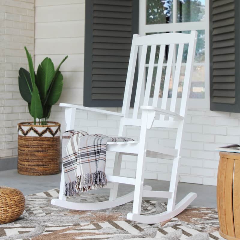 Cambridge Casual Alston Wood Outdoor Rocking Chair