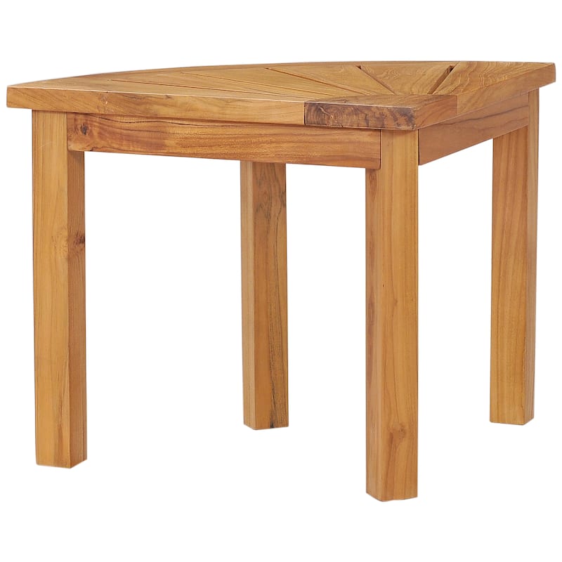 Chic Teak Miami Teak Wood Shower Stool