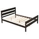 preview thumbnail 19 of 37, Contemporary Bed with Headboard and Footboard for Comfort