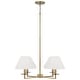 preview thumbnail 1 of 7, Gilda 4-Light Chandelier - 29.75"W x 19.75"H