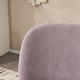 preview thumbnail 13 of 18, Christopher Knight Home - Eliana Modern Teddy Fabric Accent Chair with Curved Backrest and Legs