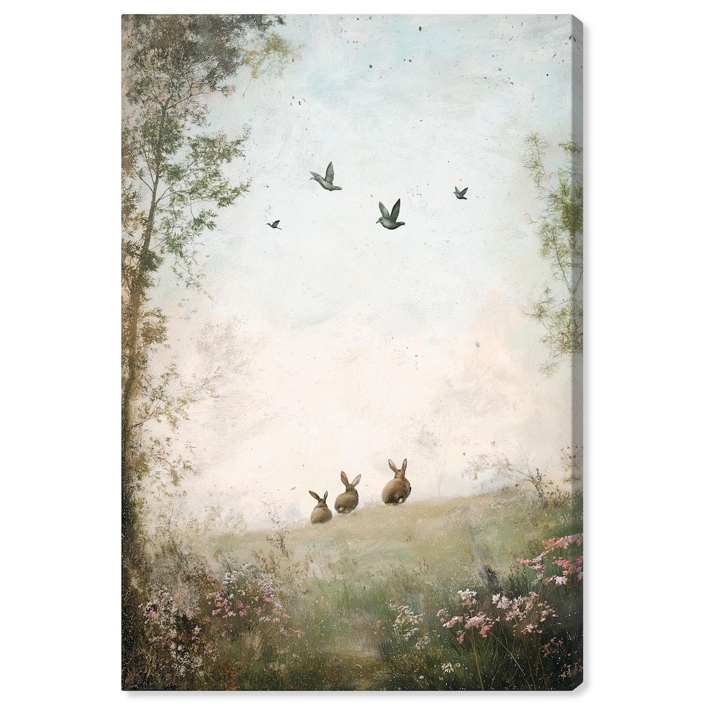 Skyward Sentinels Canvas by Art Remedy, Gallery Wrapped