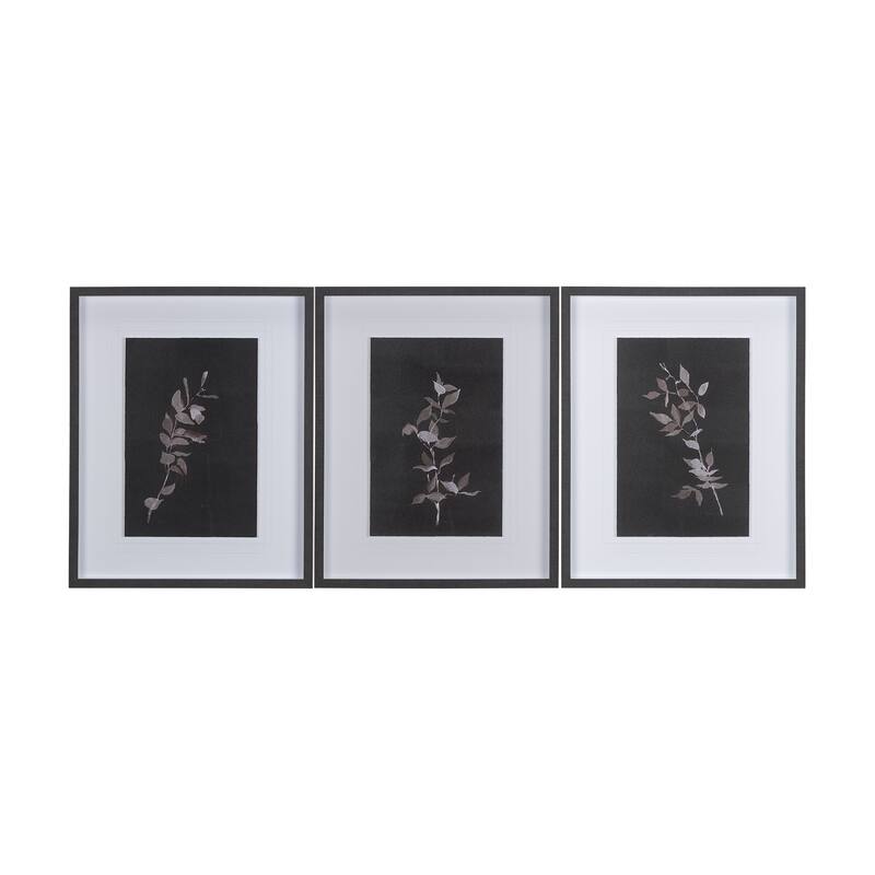 Night Leaves I Framed Art Print
