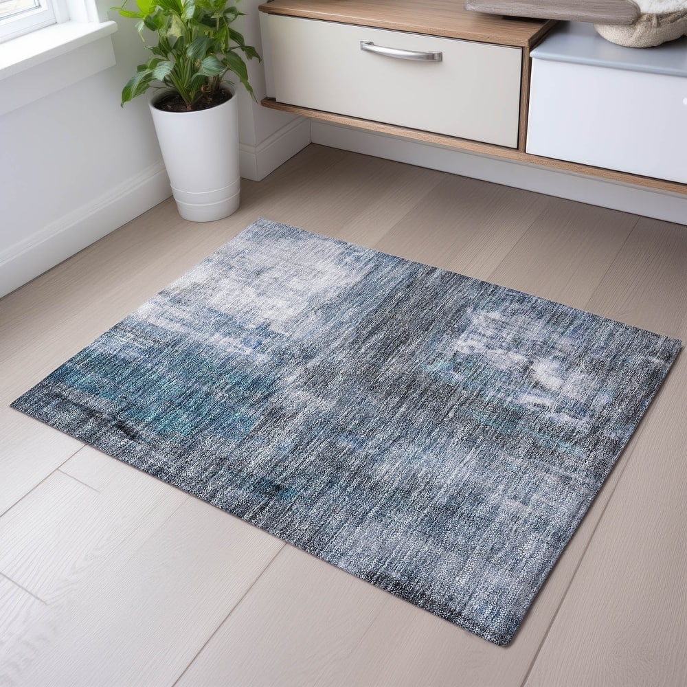 Premium Washable Super Soft Modern Watercolor Mayfield Rug
