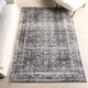 preview thumbnail 8 of 13, Nuloom Fiore Medallion Machine Washable Area Rug 4' x 6' - Brown - Rectangle